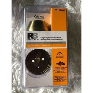 Reliabilt Single-Cylinder Deadbolt Doorknob NWT